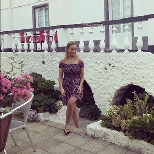 Express dress | Floral print mini